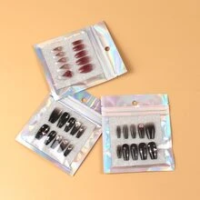 Symphony 激光拉链密封袋铝箔袋美甲美容化妆品珠宝包装袋 30 个装，房间装饰，包袋，化妆包，梳妆台，旅行，化妆包，旅行必备，收纳，储物，旅行必备，化妆品收纳盒，化妆包，洗漱包，桌面收纳盒，化妆包，化妆袋，化妆品收纳盒，梳妆配件，化妆袋，化妆包，珠宝盒，化妆刷架，化妆刷架，香水收纳盒，化妆袋，女士礼物，圣诞礼物，女士礼物创意，房间装饰 - 銀色 - 查看 2