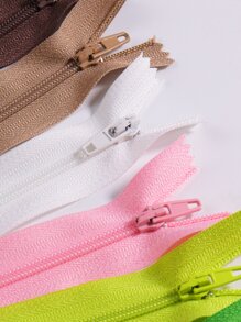 10入組DIY縫紉拉鍊,樹脂牙帶尼龍布,服裝修復 - 彩色 - 查看 2