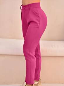 Women Pants - Hot Pink - View 3