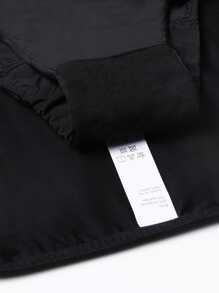 Women's Push Up Bra With Side Support And Tanga Panties Set, Triangle Design - Black - View 5