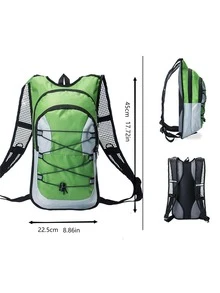 Mochila ciclista para carretera montaña bicicleta, impermeable montar en moto equipo - Verde - Ver 3