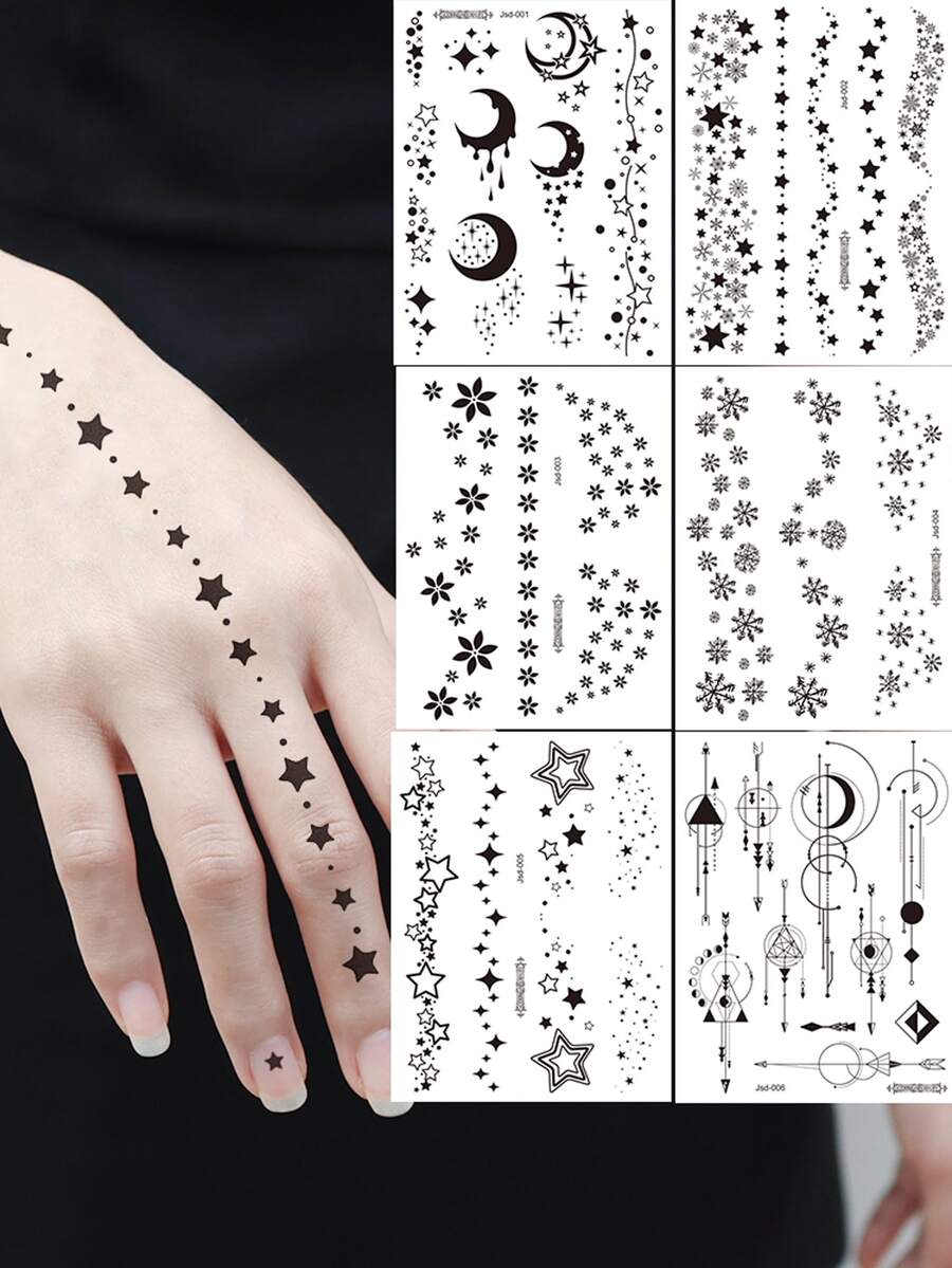 Tatuajes Temporales - Multicolor - Ver 1