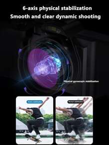 Dc106 4k 24fps 16x Digital Zoom 3.0 Inch Hd Folding Screen Camera, Supports 128gb Memory, Suitable For Beginners, Students, Gift - Black - View 6