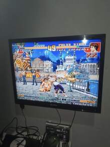 Video Game Stick 4k 10mil Jogos Retro 2 Controles Sem Fio  Pronta entrega! - Preto - Visão 2