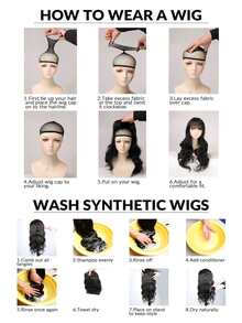 1 Miếng Bện Nối tóc - màu nâu - Xem 6