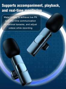 Micrófono - Negro - Ver 3