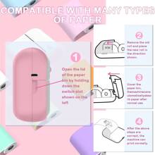 Mini Pocket Printer(Note: Optional Independent Printer Or 5 Rolls Of Self-Adhesive Paper)Portable Thermal Printer For Android Or IOS APP, Inkless Printer, Suitable For Home, Office, Study, And Work List Printing - Pink - View 8