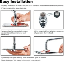 8 Pulgadas Cabeza De Ducha De Lluvia- Regadera Gran Cuadrada De Ducha De Lluvia Con Tubo De 30cm Para los Cabezales De Ducha De Su Baño, Regaderas Fija Baño - Plateado - Ver 6