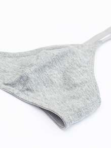 女士 3 件套柔软透气薄款日常文胸、内衣 - 彩色 - 查看 4