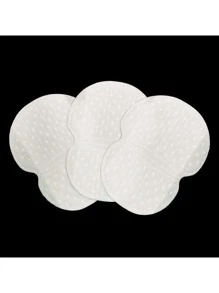 30pcs White Super Thin Sweat Absorbing Sticker For Men And Women's Underarm, Sweatproof, Breathable And Summer Perspiration Pad - White - View 4