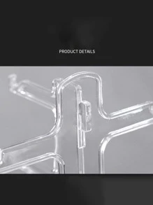 1pc Transparent Sunglasses Display Rack, Multi-layer Store Display Shelf, Eyeglasses Sunglasses Display Props Storage Stand - Clear - View 11