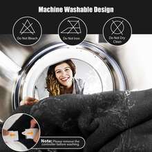 Costway 60''x50'' Electric Heated Blanket Throw w/10 Heat & 9 Hours Time Settiings - 灰色 - 查看 9