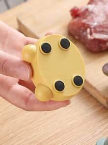 1pc Random Color Cartoon Frog Shaped Rubber Mini Knife Sharpener, Quick & Convenient For Sharpening Knives & Scissors - Multicolor - View 4