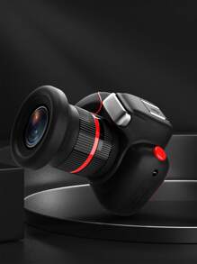 撞色800W4K2.4英寸數碼相機 - 黑色 - 查看 1