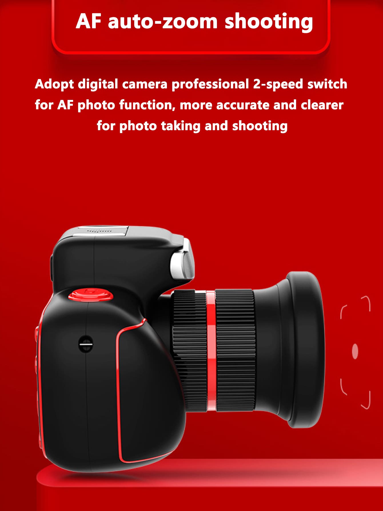 Color Block 800W 4K 2.4inch Digital Camera | SHEIN USA