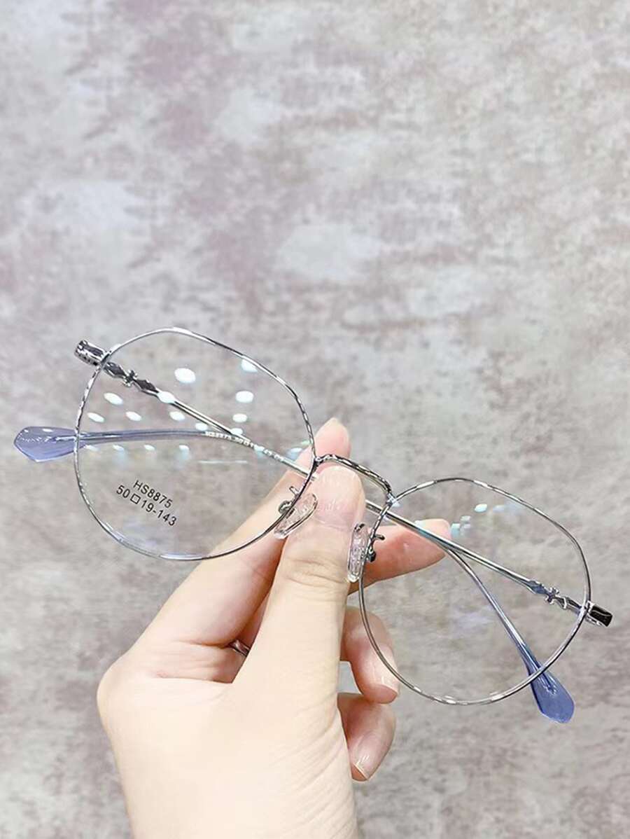 Korean Retro Eyeglasses Frame, 2024 New Design, Popular Asymmetrical