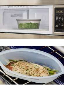 8 cái/Lot    Xanh Silicone Món ăn Zip Cái túi Có thể tái sử dụng Giữ tươi Cái túi Pong kín Chống rò rỉ Hộp Đựng Thực Phẩm Khóa zip Khóa Cái túi - Màu xanh lam - Xem 4