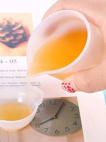 1pc Silicone Dispensing Cup - White - View 2