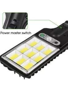 Lámpara Solar Led De 200 W, 6 Unidades. - Negro - Ver 7