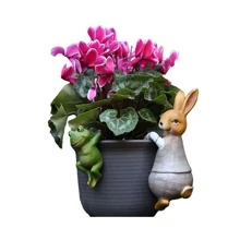 1 pièce Design Grenouille Bonsaï Décoration Pour Suspendu Casseroles Ou Escalade