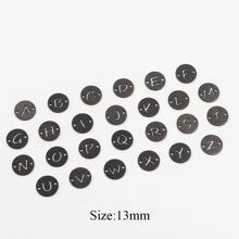 Initial Bracelet Men Stainless Steel Chain Bracelet For Men - Black - View 4