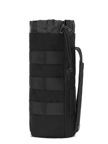 1入組水瓶包帶杯子保護裝置&腰帶,大容量補水包適用於戶外運動 - 黑色 - 查看 2