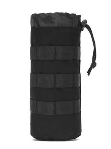 1入組水瓶包帶杯子保護裝置&腰帶,大容量補水包適用於戶外運動 - 黑色 - 查看 3