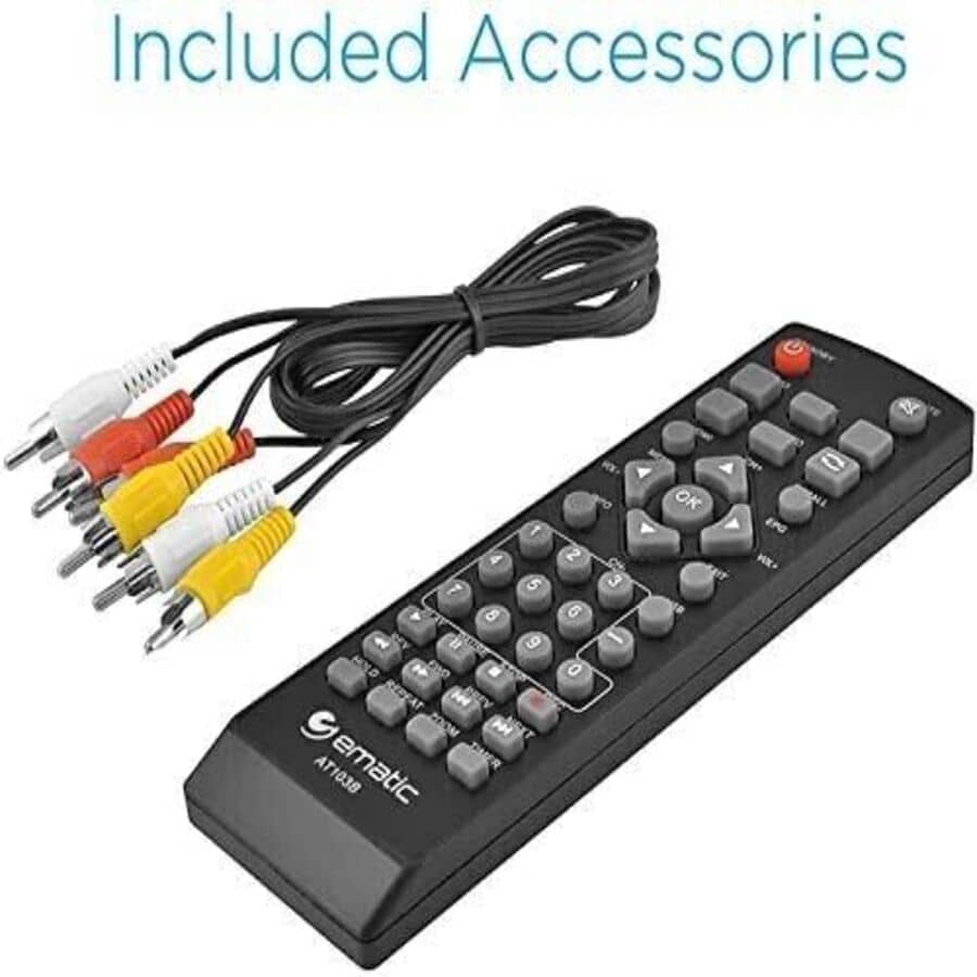 Ematic AT103 Digital Converter Box Recording & Playback Features