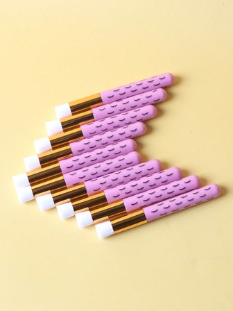 30 件粉色睫毛清洁刷，纯色清洁刷，适用于睫毛、鼻子和毛孔深层清洁刷，适用于面部清洁剥离式黑头刷去除工具、护肤、房间装饰、家居装饰、卧室装饰、浴室、圣诞礼物、浴室装饰、旅行、旅行用品、婚礼、圣诞派对、妈妈礼物、家居、房间、家居装饰、圣诞礼物、送给妈妈的礼物、生日、粉色房间装饰、客厅装饰、卧室、男士礼物、爸爸礼物、蘑菇、新年、妈妈、配饰、送给爸爸的礼物、朋友、有趣的礼物