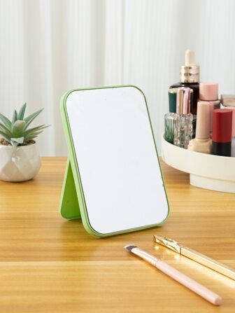 可折叠便携桌面化妆镜，适合学生、宿舍、旅行，女士梳妆镜，价格实惠，可作为圣诞礼物、化妆品、化妆工具、平价好物、礼品、女士礼品、圣诞礼物