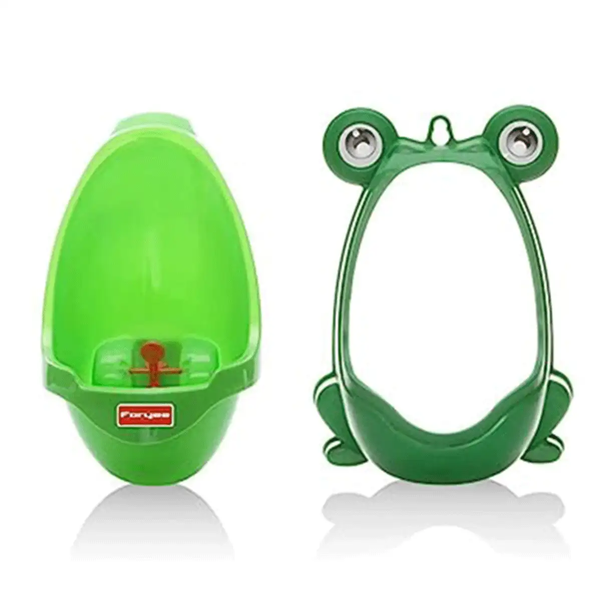 Cute Frog Boy Potty Training Urinal With Funny Aim Target - Green - View 4