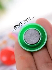 10 件装随机颜色多用途创意圆形磁铁冰箱贴装饰磁贴，强磁最佳礼物