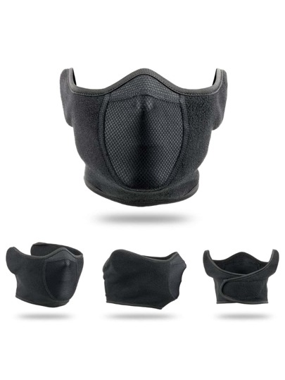 1 pieza Máscara para hombre a prueba de viento y escarcha con protección para el cuello y las orejas, máscara para esquiar
