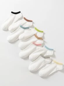 جوارب 9 ل الوان متجانسة برغي