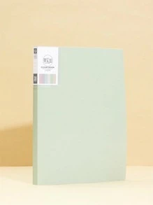 1 件纯色多层文件夹，返校，学校用品 - 綠色 - 查看 4