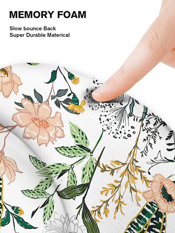 Flower Print Mouse Pad, Desk Mouse Pad SHEIN USA