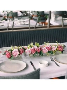 1入組透明花架簡約PMMA花架適用於婚禮、派對、假日 - 無色 - 查看 10