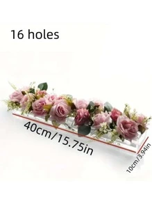 1入組透明花架簡約PMMA花架適用於婚禮、派對、假日 - 無色 - 查看 9