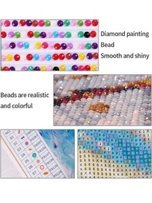 Diy 5d Diamond Painting Kit For Living Room Decoration, Deer In Animal Series - Black - View 6