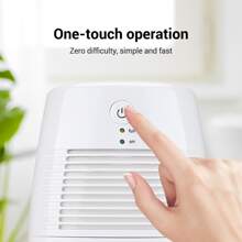 Hailicare Household Small Dehumidifier Bedroom Dryer Portable Quiet Quick Dehumidifier USB Power Cord - White - View 5
