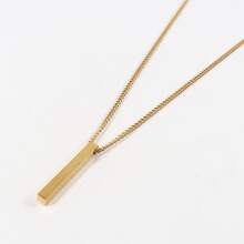 吊墜項鍊男士不銹鋼鏈條樣式項鍊適合男士