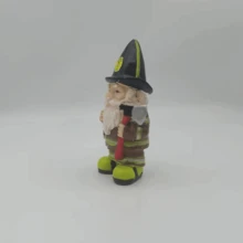 Firefighter Garden Gonk Statue Resin Crafts Ornament - Multicolor - View 5