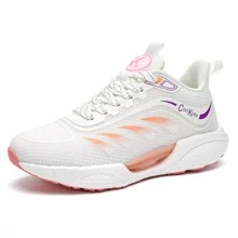 New Women's Casual Sports Shoes, Comfortable, Breathable, Classic And Versatile, Anti-slip And Wear-resistant - Pink - View 2