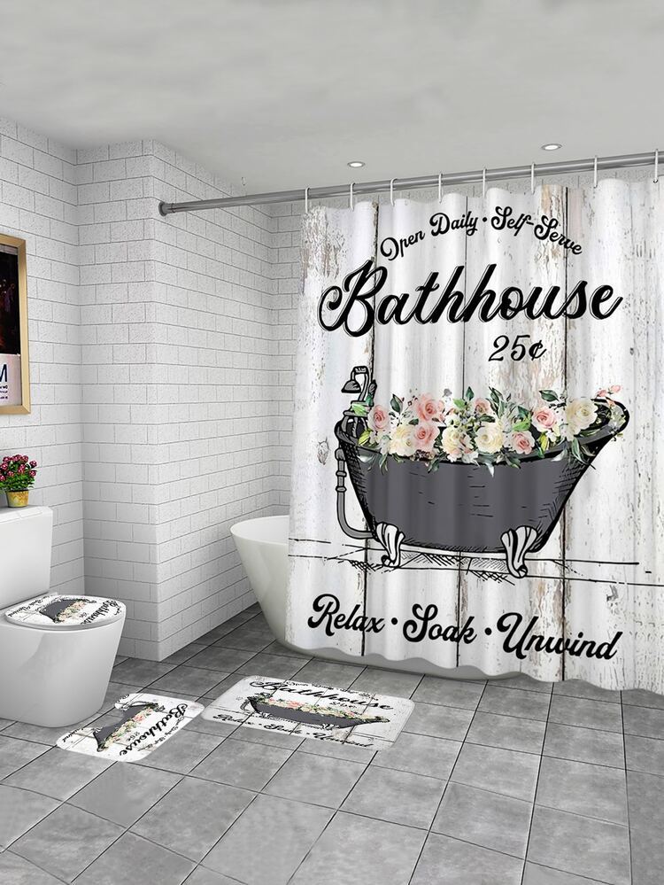 Tappeto Da Bagno Gotico Con Teschio Faccina Sorridente – Morbido, Antiscivolo E Assorbente (60 Cm) – Design Trippy Per Doccia O Camera - 4