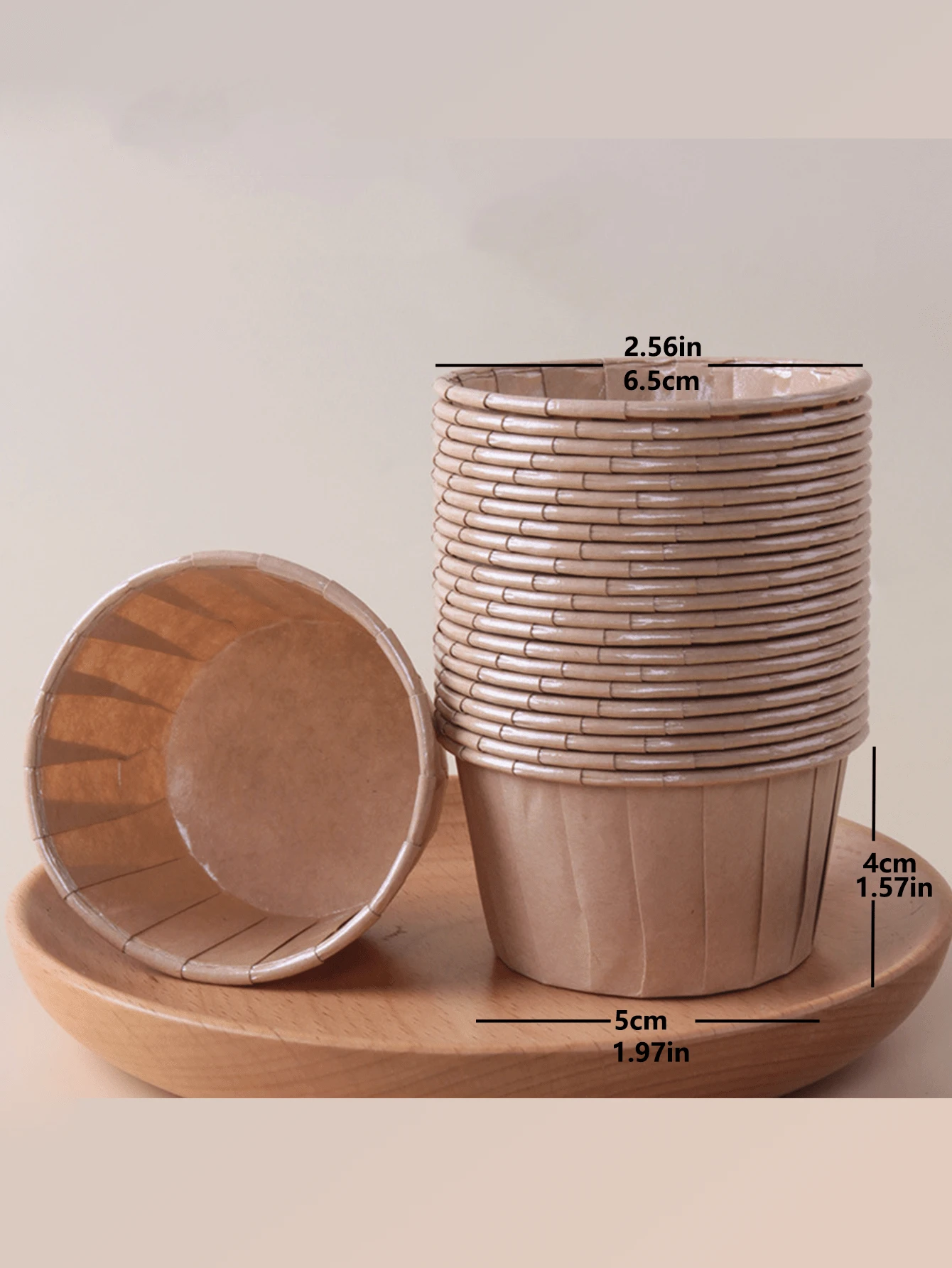 50pcs Solid Color Cupcake Liners SHEIN USA