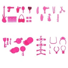 60/32/30入組新款適合 27-29 厘米/10.6-11.4 英寸男孩和女孩娃娃玩具娃娃配件，款式和顏色隨機 - 彩色 - 查看 4