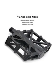 Pedales de Bicicleta - Negro - Ver 6