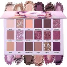 beauty glazed 18 Colors Aromas New Nude Eyeshadow Palette Long Lasting Multi Reflective Shimmer Matte Glitter Pressed Pearls Eye Shadow Makeup Pallet - Nhiều màu - Xem 1