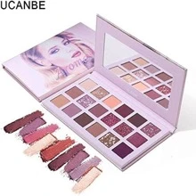 beauty glazed 18 Colors Aromas New Nude Eyeshadow Palette Long Lasting Multi Reflective Shimmer Matte Glitter Pressed Pearls Eye Shadow Makeup Pallet - Nhiều màu - Xem 6