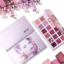 beauty glazed 18 Colors Aromas New Nude Eyeshadow Palette Long Lasting Multi Reflective Shimmer Matte Glitter Pressed Pearls Eye Shadow Makeup Pallet - Nhiều màu - Xem 8